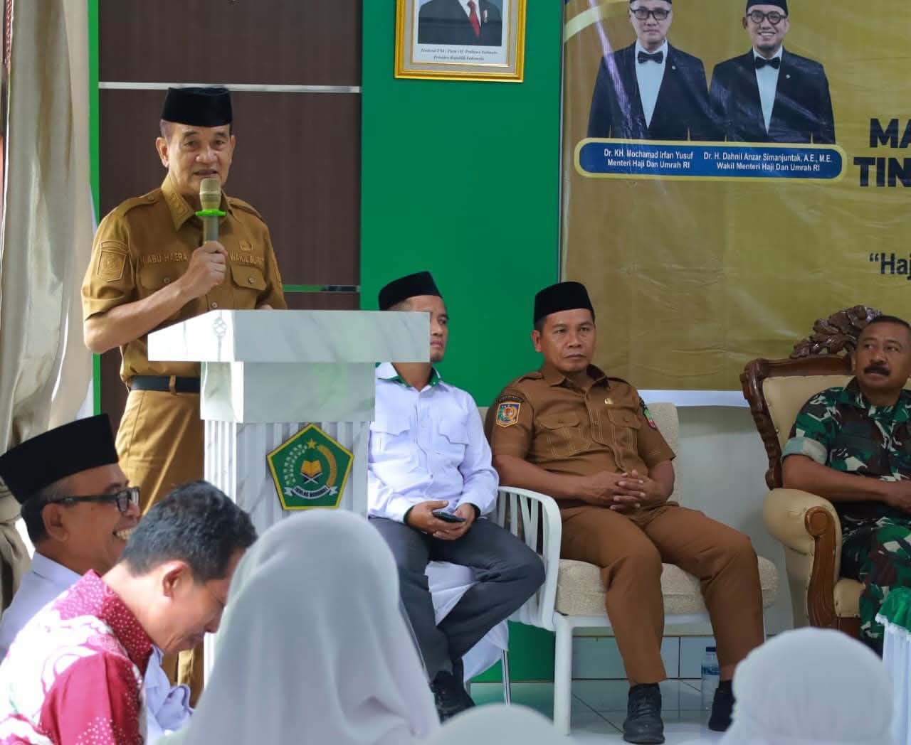 Wakil Bupati Konawe Utara Buka Bimtek Manasik Haji Terintegrasi Tahun 1447 H/2026 M